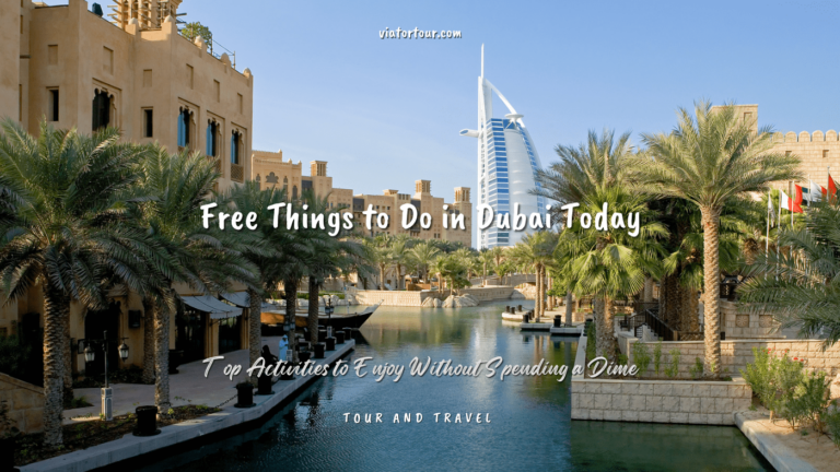 Free Things to Do in Dubai Today