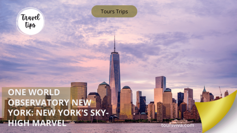 one world observatory new york: New York’s Sky-High Marvel